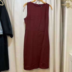 maroon / burgundy suit style dress from nordstrom